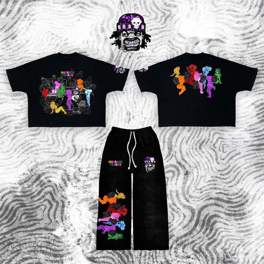“Maybach Tearss" Diamond Boy Box Tee
