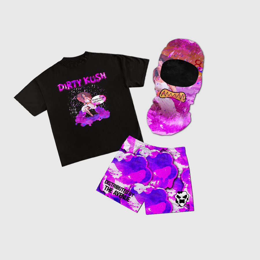 'Dirty Kush" Raining Cough Syrup Ski Mask