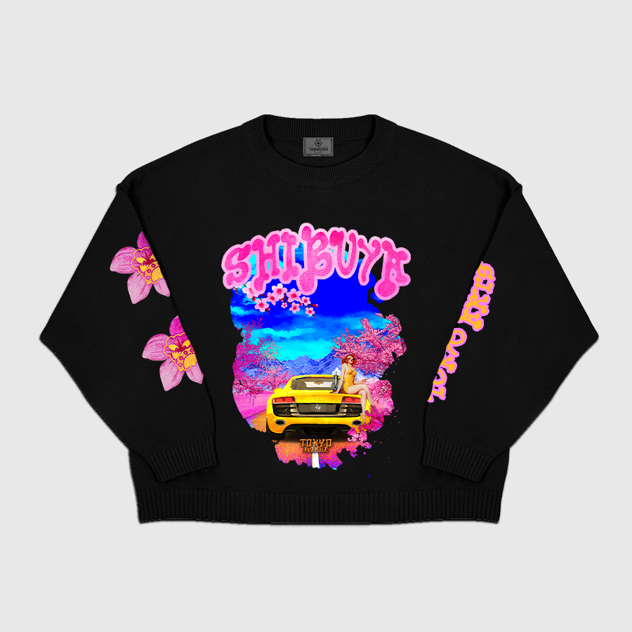 Shibuya "Tokyo Arts" Grapo Sweater