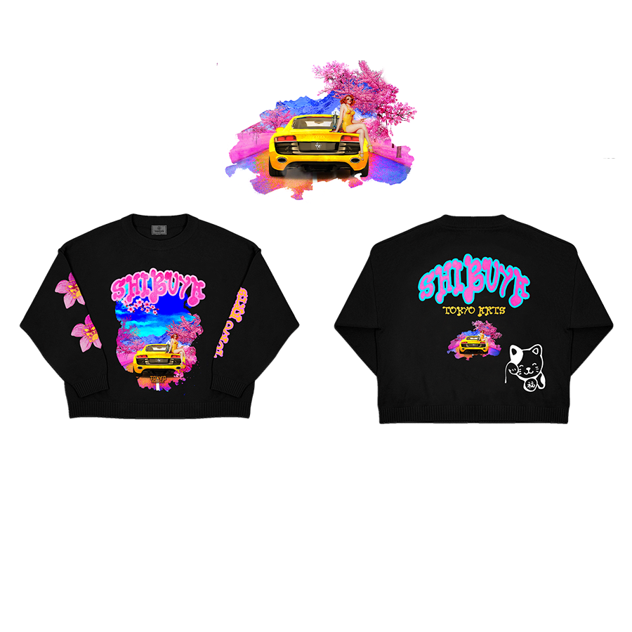 Shibuya "Tokyo Arts" Grapo Sweater