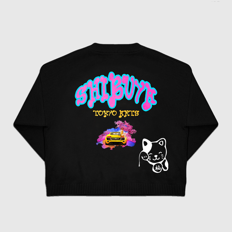 Shibuya "Tokyo Arts" Grapo Sweater