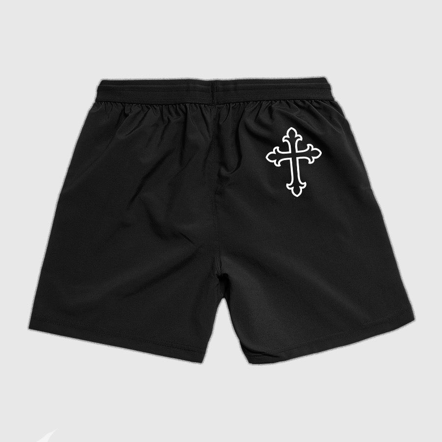 “Rebel Angels” Thrilltekt sweatshorts