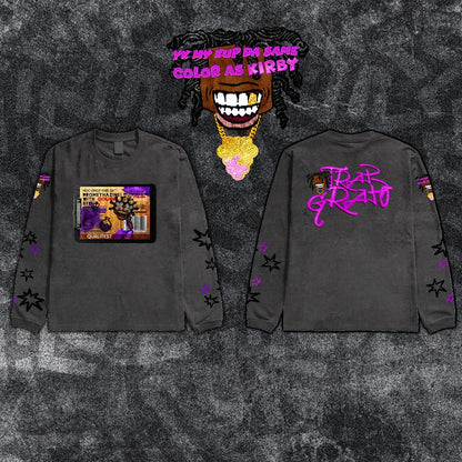 “Dirty Kup Of Kirby" TrapGrapo 4PG Longsleeve