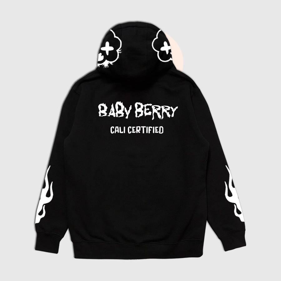 Black "Baby Berry" Cali Certified Zipper